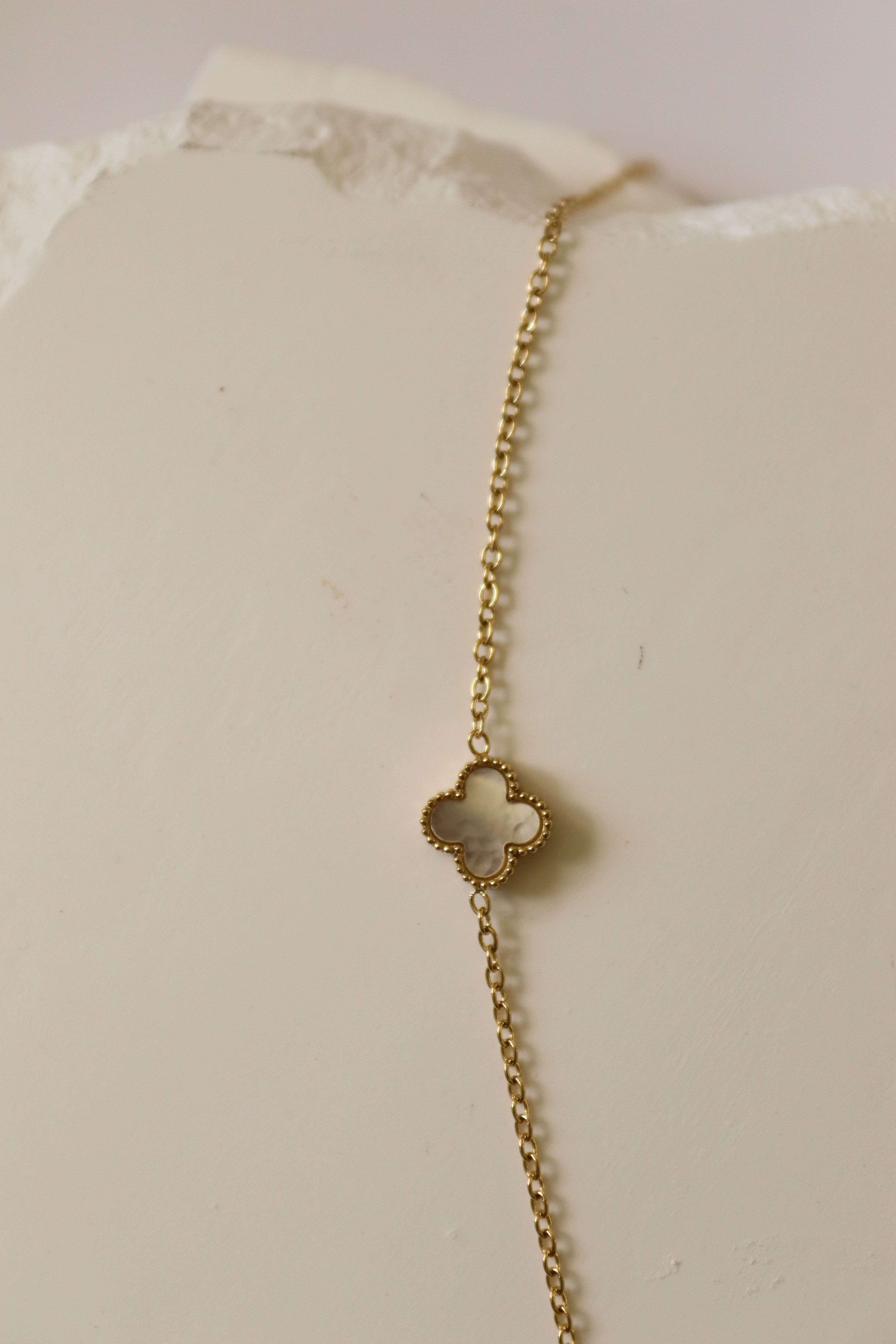 Collier Nova - Nacre blanche