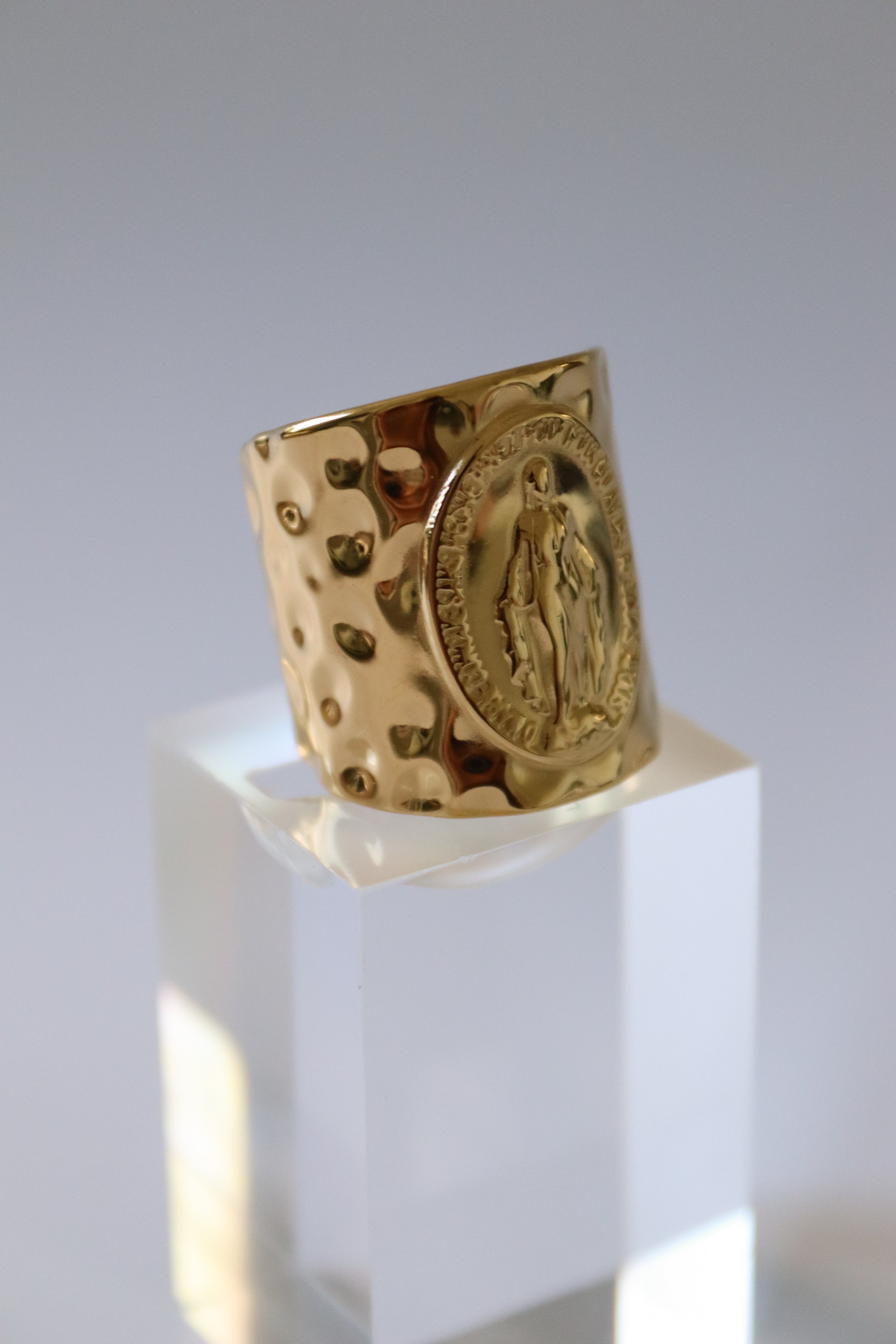 Bague Madone - Doré