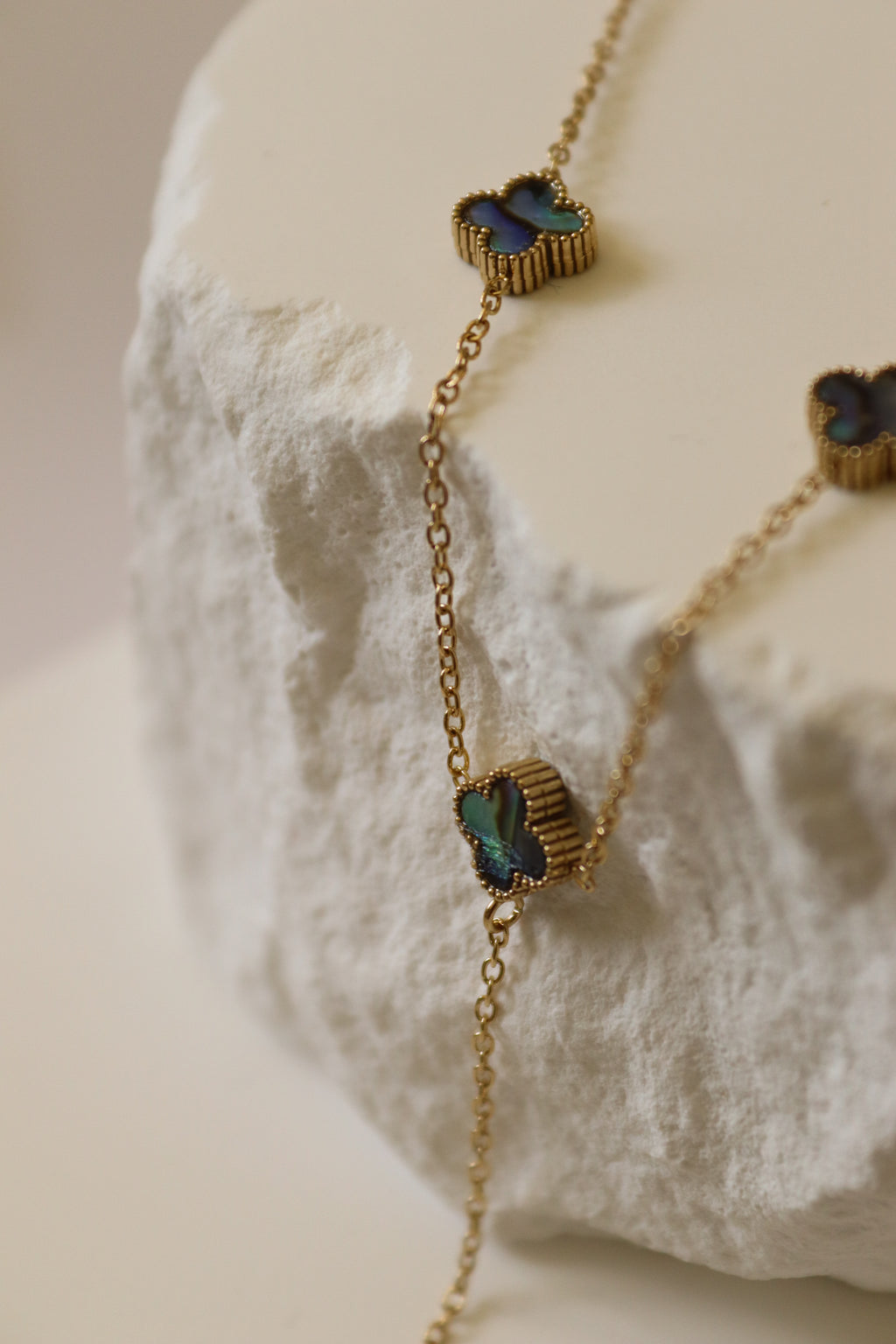 Collier Luna - Nacre Bleue