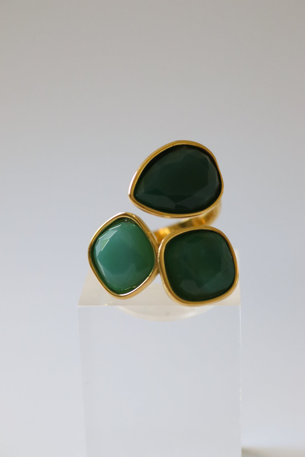 Bague Capri - Agate, Calcédoine