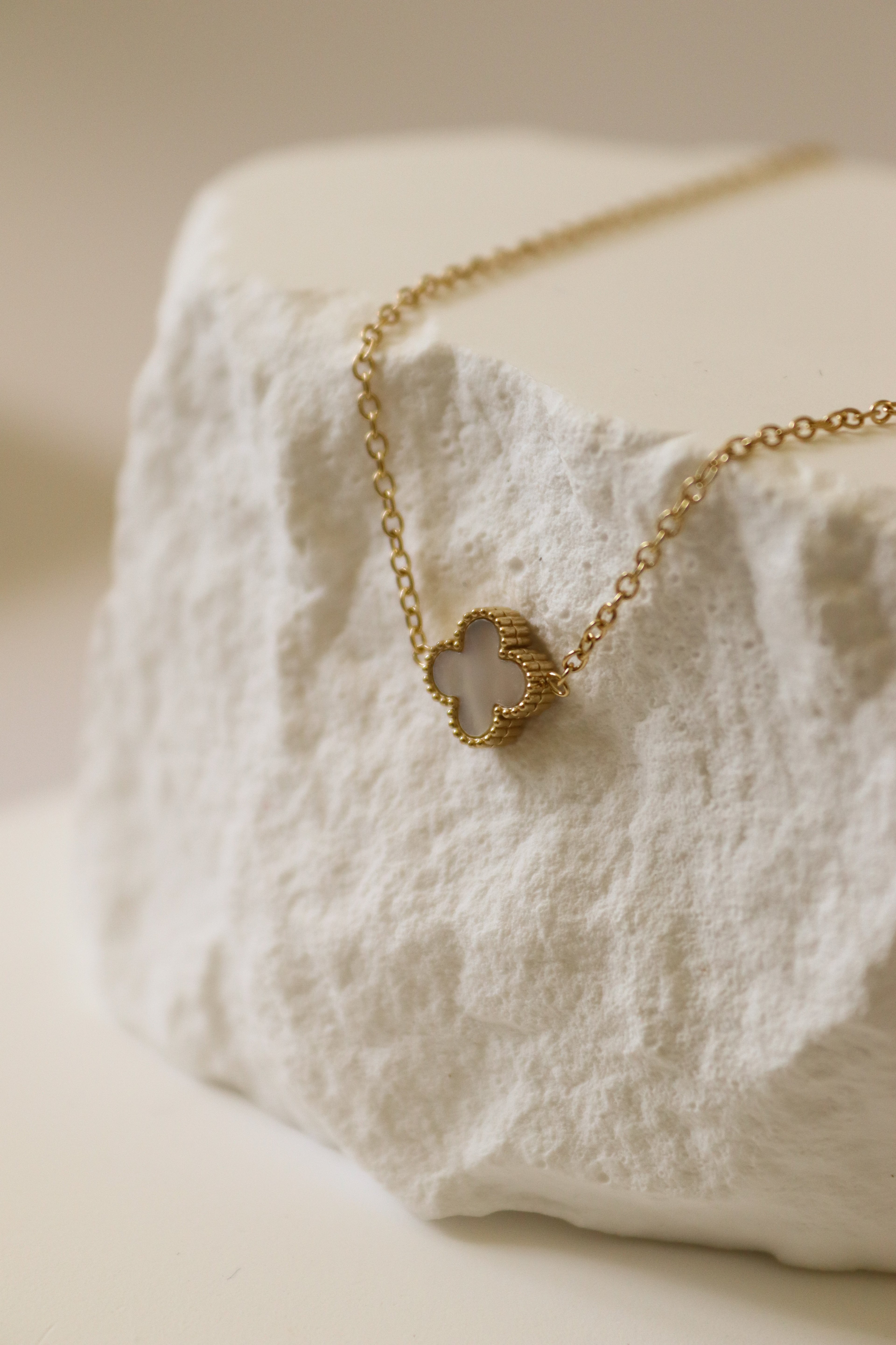 Collier Nova - Nacre blanche