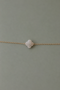 Collier Lucky - Agathe blanche